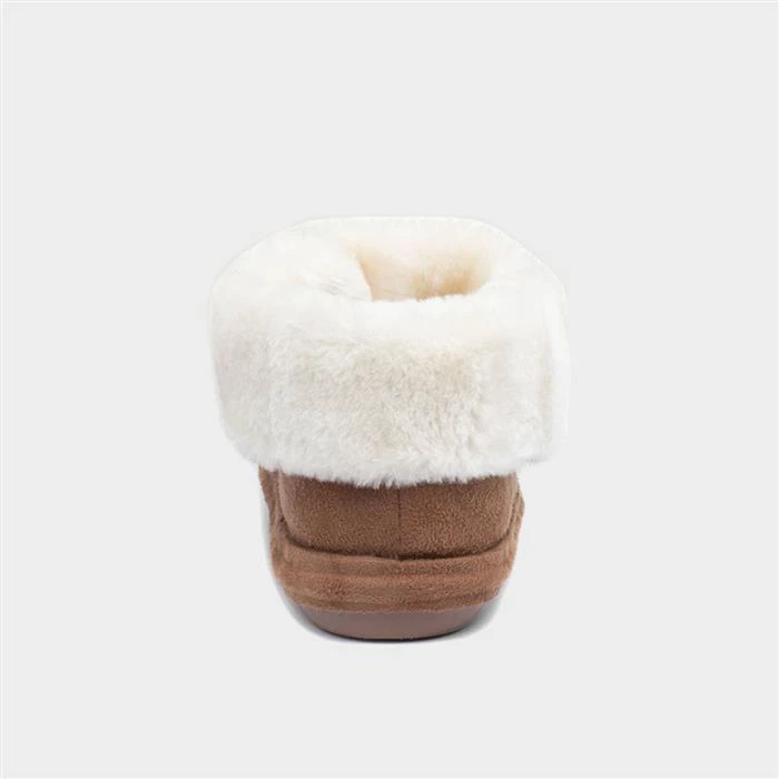 Jo & Joe Chiltern Womens Tan Bootie 5 Jo & Joe Chiltern Womens Tan Bootie - Image 3