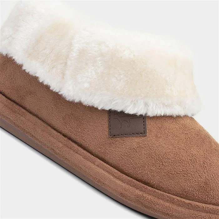 Jo & Joe Chiltern Womens Tan Bootie 6 Jo & Joe Chiltern Womens Tan Bootie - Image 4