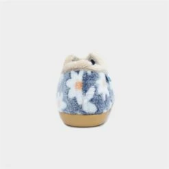 Lunar Daisy Womens Blue Floral Full Slipper -Deals Shoes Store 699001 2 L04.20230412000639