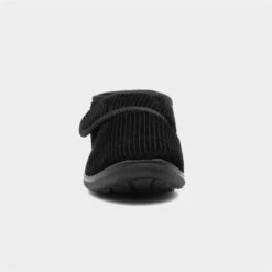 Jo & Joe Ken Mens Black Slipper