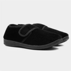 Jo & Joe Ken Mens Black Slipper -Deals Shoes Store 699543 2 L06.20230627000423