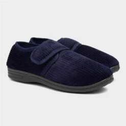 Jo & Joe Ken Mens Navy Slippers -Deals Shoes Store 699544 2 L06.20230627000423