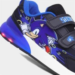 Sonic The Hedgehog Elland Lights Kids Blue Trainer -Deals Shoes Store 807166 2 L05.20230613000235
