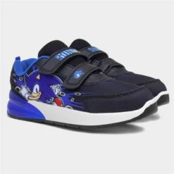 Sonic The Hedgehog Elland Lights Kids Blue Trainer -Deals Shoes Store 807166 2 L06.20230613000235