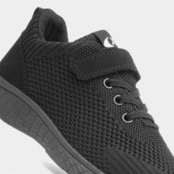 XL Eden Kids Black Mesh Easy Fasten Trainer -Deals Shoes Store 820042 2 L05.20230127000206